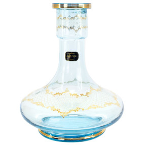 26cm Vaso Narguile Nasa Genie Médio Azul