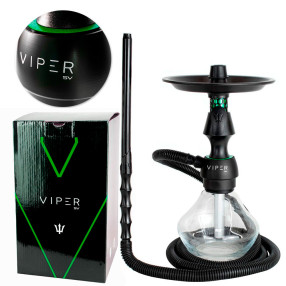 Narguile Triton Viper SV Completo Verde Com Caixa